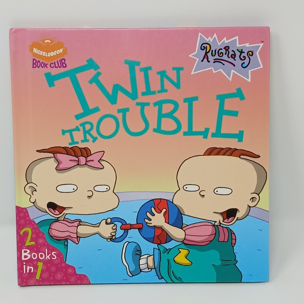 VTG RUGRATS Childrens Mixed Lot Of 4 Nickelodeon Book Club Hardcover Tommy - Picture 3 of 16